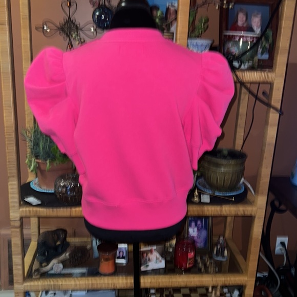 Limited Edition Sweatshirt Top with Puffed Sleeves NWOT - Picture 2 of 6